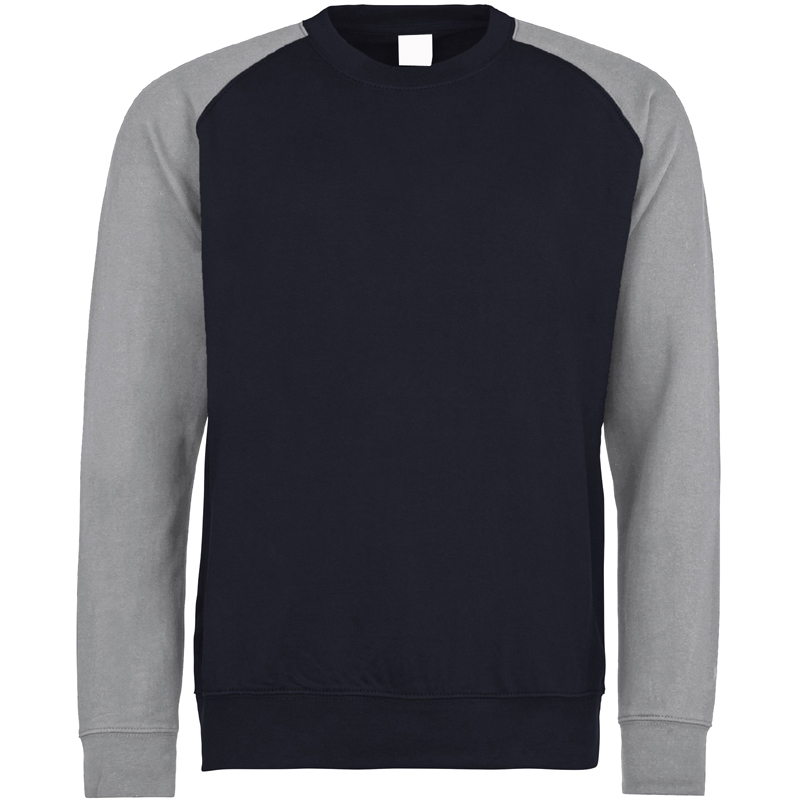 Black & Grey Raglan Sweatshirts