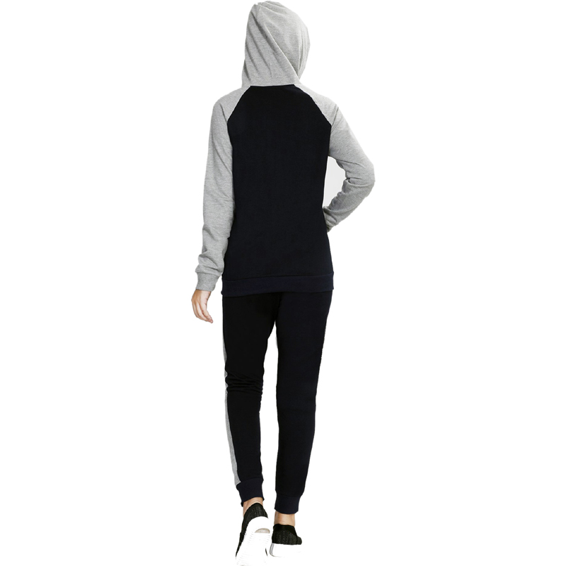Navy & Grey Tracksuit Women
