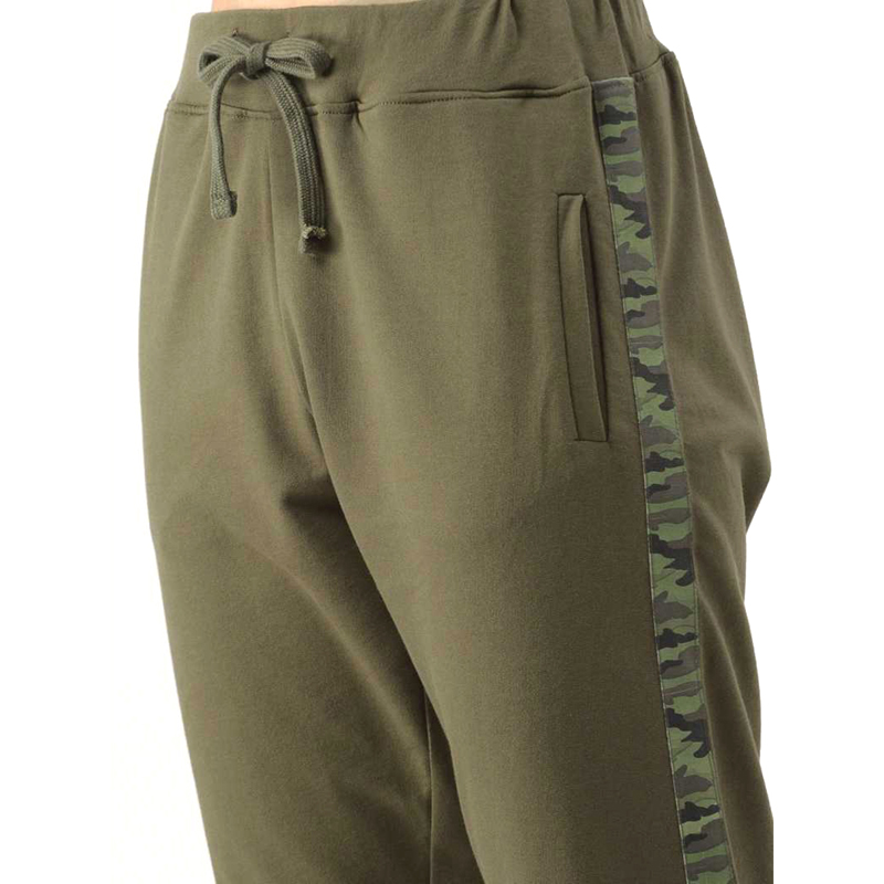 Green Side Camo StripTrack Pants